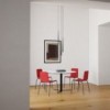 Silla Klip de Viccarbe. Sillas tapizadas de diseño moderno para contract.