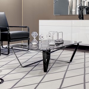 Mesa Auxiliar Loop de Bontempi. Mesas auxiliares modernas. Muebles de diseño italiano.