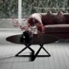 Mesa Auxiliar Millennium Redonda de Bontempi. Muebles modernos italianos.