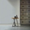 Mesa Auxiliar Millennium Redonda de Bontempi. Muebles modernos italianos.