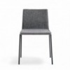 Silla Osaka 5721 de Pedrali. Sillas de diseño. Sillas tapizadas contract.