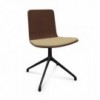 Silla Klip giratoria cojín de Viccarbe. Mobilario de diseño para contract.