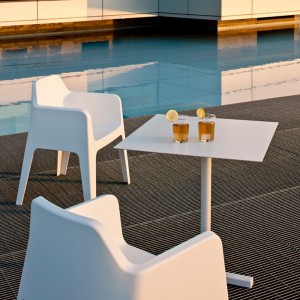 Sillón Plus 630 de Pedrali. Sillones de diseño. Sillones para exterior.