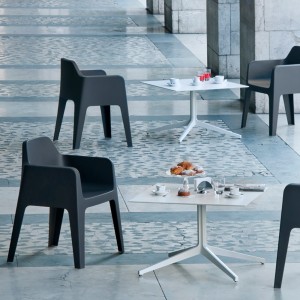 Sillón Plus 630 de Pedrali. Sillones de diseño. Sillones para exterior.