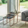 Conjunto Mesas Auxiliares Tokio de Bontempi. Muebles modernos italianos.