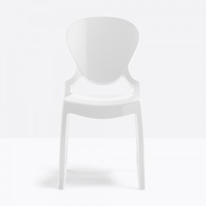 Silla Queen 650 de Pedrali. Sillas de diseño para exterior. Sillas de jardín.