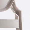 Silla Queen 650 de Pedrali. Sillas de diseño para exterior. Sillas de jardín.