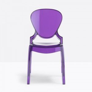 Silla Queen 650 de Pedrali. Sillas de diseño para exterior. Sillas de jardín.