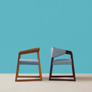 Sillón Sign 455 de Pedrali. Sillones de diseño moderno. Sillones contract.