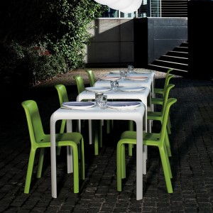Silla Snow 300 de Pedrali. Sillas de diseño. Sillas de exteriore. Sillas de jardín.