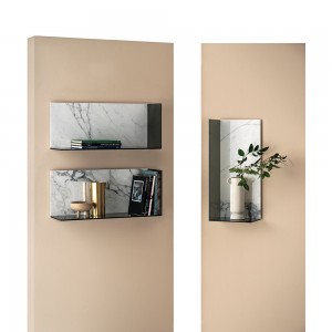 Estante Zen de Bontempi. Estantes y repisas modernos con anclaje de pared.