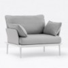 Sillón Reva de Pedrali. Sillones de diseño moderno. Sillones para jardín.