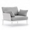 Sillón Reva de Pedrali. Sillones de diseño moderno. Sillones para jardín.