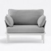 Sillón Reva de Pedrali. Sillones de diseño moderno. Sillones para jardín.