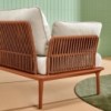 Sofá Reva Twist de Pedrali. Sofás de diseño modernos. Sofás de exterior.