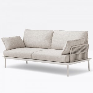 Sofá Reva Twist de Pedrali. Sofás de diseño modernos. Sofás de exterior.