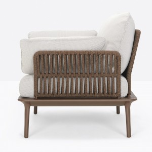 Sillón Reva Twist de Pedrali. Sillones de diseño. Sillones modernos de jardín.