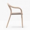 Sillón Soul 3745/3747 de Pedrali. Sillones de diseño moderno. Sillones de madera.