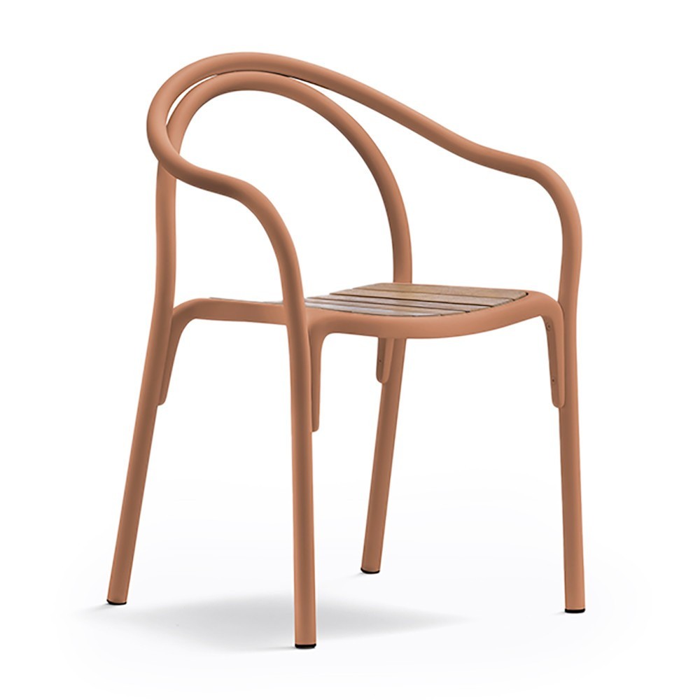 Sillón Soul 3746 de Pedrali. Sillones de diseño moderno. Sillones de exterior.