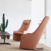 Butaca Nagi de Viccarbe. Butacas tapizadas modernas ideal para interiores.