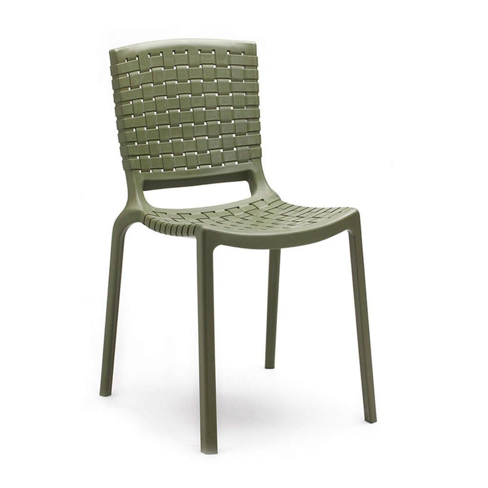 Silla Tatami 305 de Pedrali. Sillas de diseño. Silla de exterior modernas.