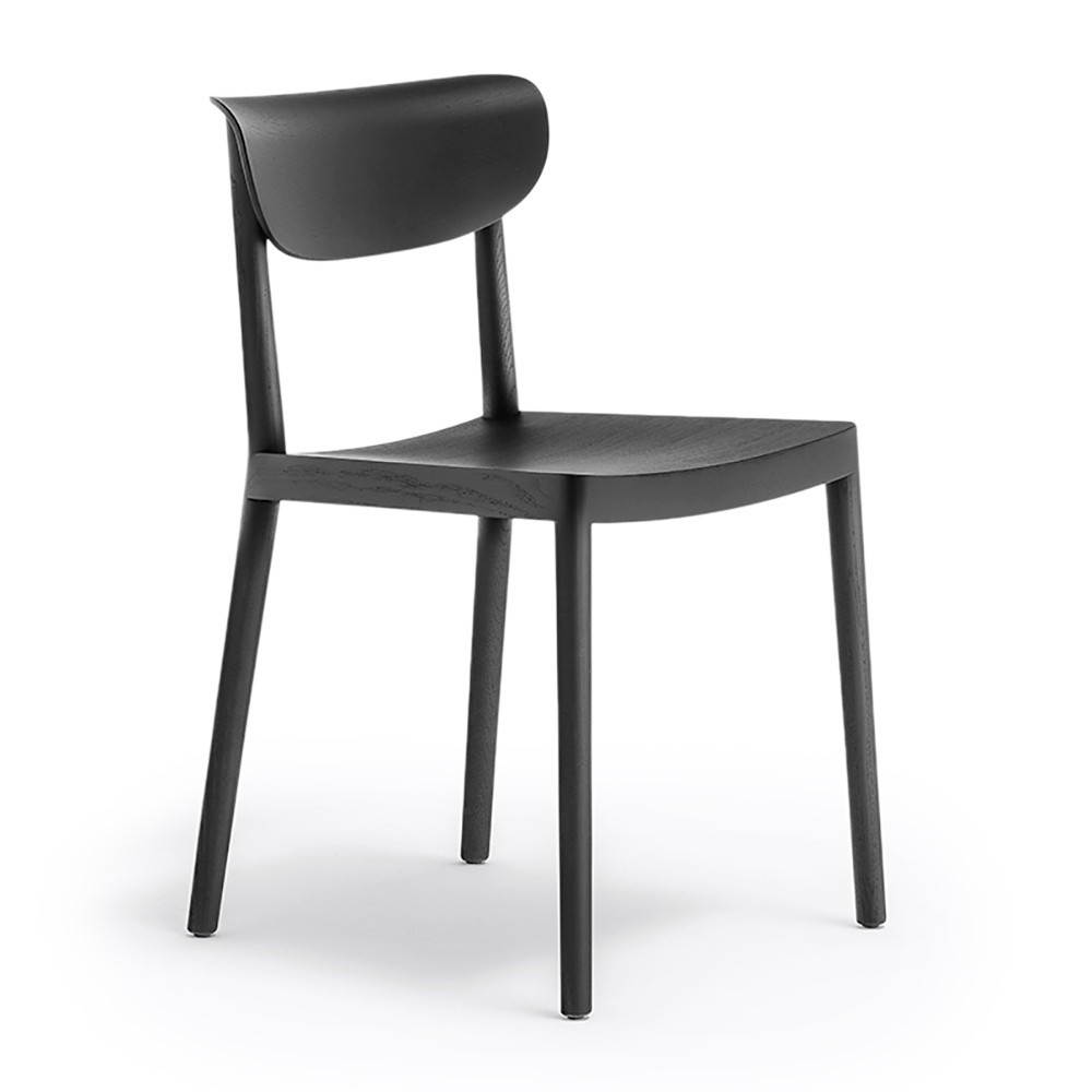 Silla Tivoli 2800 de Pedrali. Sillas de diseño. Sillas modernas de madera.