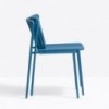 Silla Tribeca 3660 de Pedrali. Sillas para exterior. Sillas metálicas.