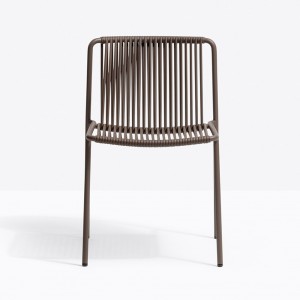 Silla Tribeca 3660 de Pedrali. Sillas para exterior. Sillas metálicas.