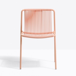 Silla Tribeca 3660 de Pedrali. Sillas para exterior. Sillas metálicas.