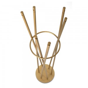 Perchero Hula de Bontempi. Complementos de diseño italiano. Percheros de pie.