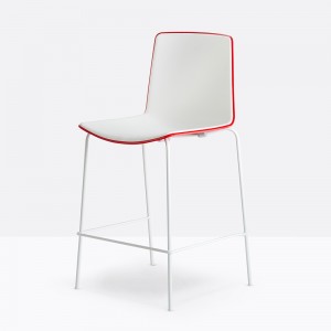Taburete Tweet 892/896 de Pedrali. Taburetes de diseño. Taburetes contract.