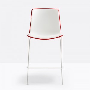 Taburete Tweet 892/896 de Pedrali. Taburetes de diseño. Taburetes contract.