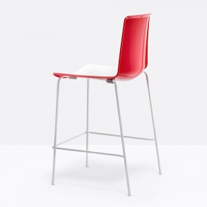 Taburete Tweet 892/896 de Pedrali. Taburetes de diseño. Taburetes contract.
