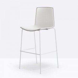 Taburete Tweet 892/896 de Pedrali. Taburetes de diseño. Taburetes contract.
