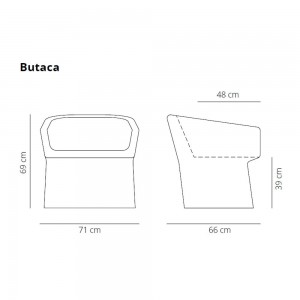 Butaca Fedele Viccarbe