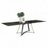 Mesa Big Bang de Ingenia. Mesas de cristal de diseño italiano para salón.