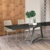 Mesa Big Bang de Ingenia. Mesas de cristal de diseño italiano para salón.