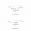 Mesa Big Bang Rectangular Madera de Ingenia. Mesas para comedor o salón.