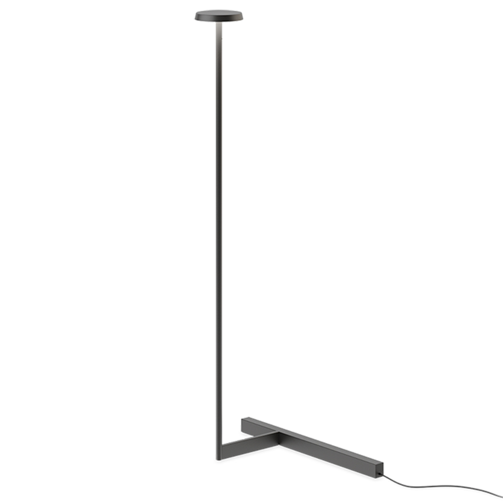 Lámpara pie Flat singular 5955 de Vibia. Tienda online lámparas modernas para salón.