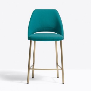 Taburete Vic Metal 659/2 de Pedrali. Taburetes de diseño italiano moderno.