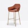 Taburete Vic Metal 649/648 de Pedrali. Taburetes de diseño. Taburetes moderno.