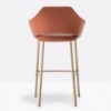 Taburete Vic Metal 649/648 de Pedrali. Taburetes de diseño. Taburetes moderno.