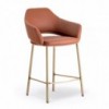 Taburete Vic Metal 649/648 de Pedrali. Taburetes de diseño. Taburetes moderno.