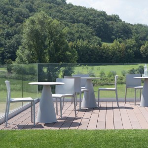 Silla Volt 670/673 de Pedrali. Sillas de diseño. Sillas modernas de exterior.