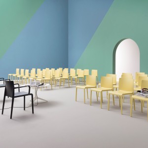 Silla Volt 670/673 de Pedrali. Sillas de diseño. Sillas modernas de exterior.