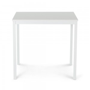 Mesa Bios con sobre de cristal de Ingenia. Mesas para comedor o salón.