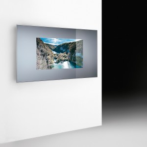 Espejo de pared Mirage TV de Fiam. Colección de espejos con televisión.