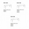 Mesa Dom Extensible Cerámica o Mármol de Ingenia. Mesas extensibles modernas.