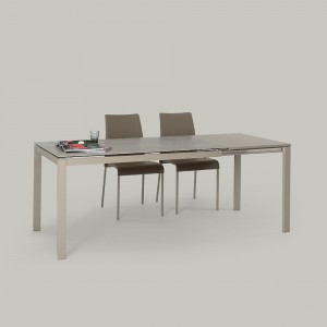 Mesa Eos Extensible Cerámica de Ingenia. Mesas extensibles para comedor.