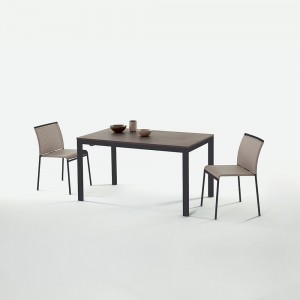 Mesa Eos Extensible Cerámica de Ingenia. Mesas extensibles para comedor.